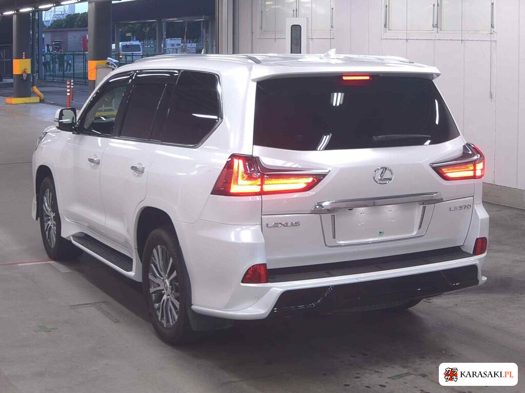 Lexus LX 2018 z aukcji japońskiej