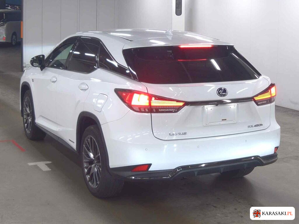 Lexus RX 2021 z aukcji japońskiej