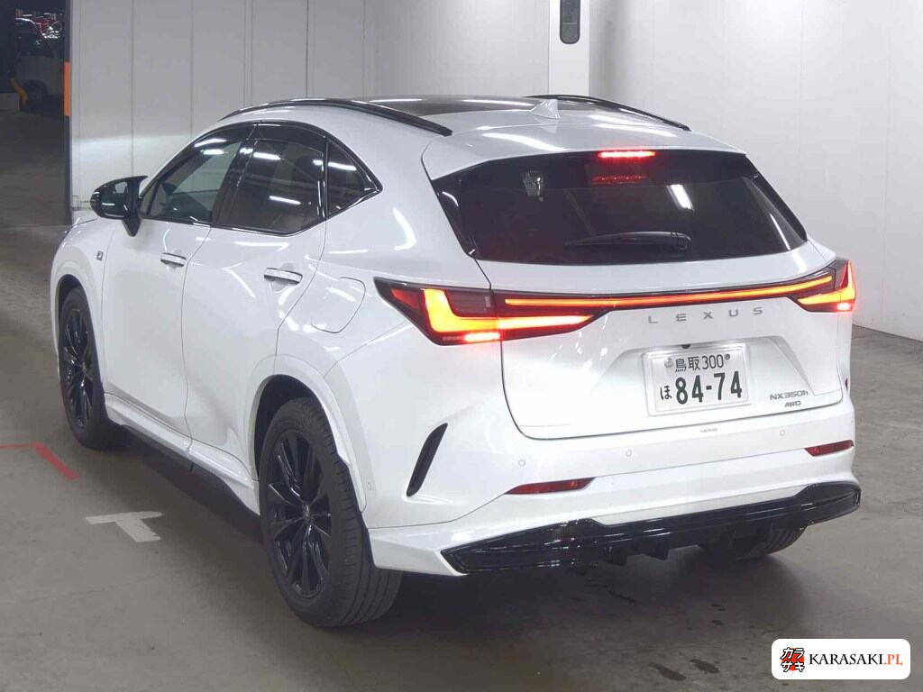 Lexus NX 2022 z aukcji japońskiej