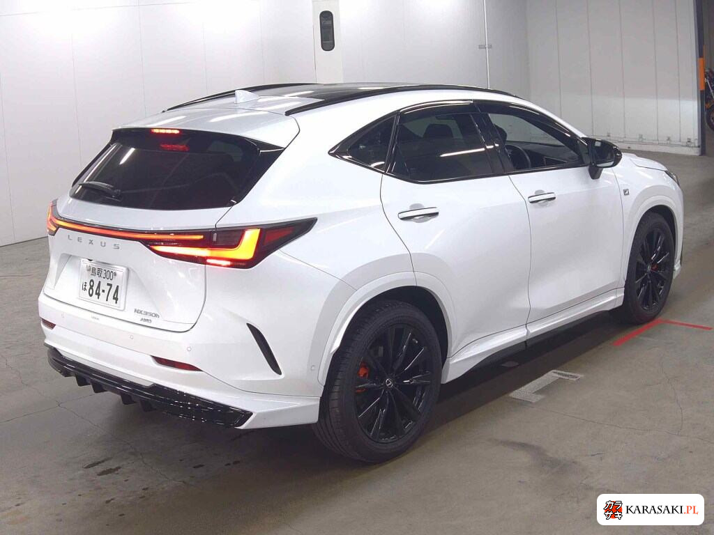 Lexus NX 2022 z aukcji japońskiej
