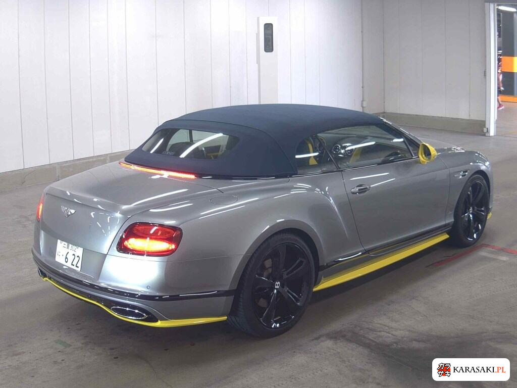 Bentley Continental 2017 z aukcji japońskiej