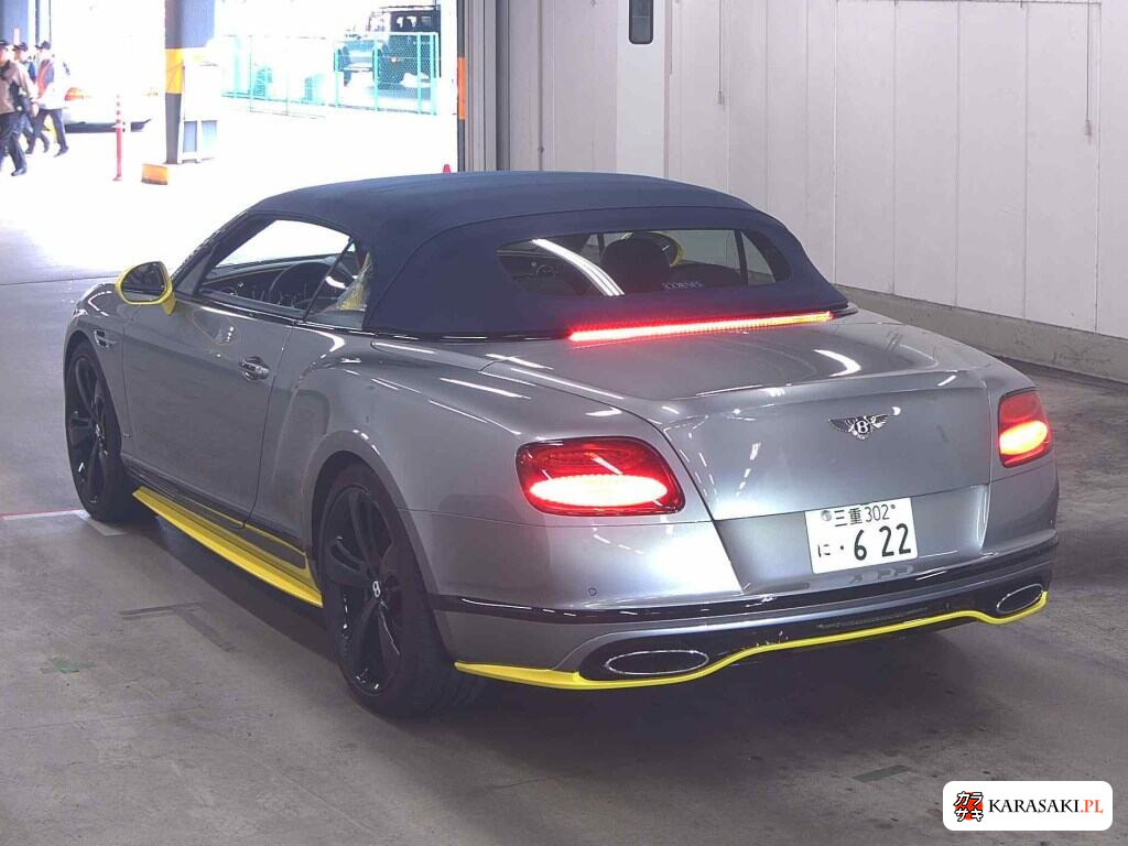 Bentley Continental 2017 z aukcji japońskiej