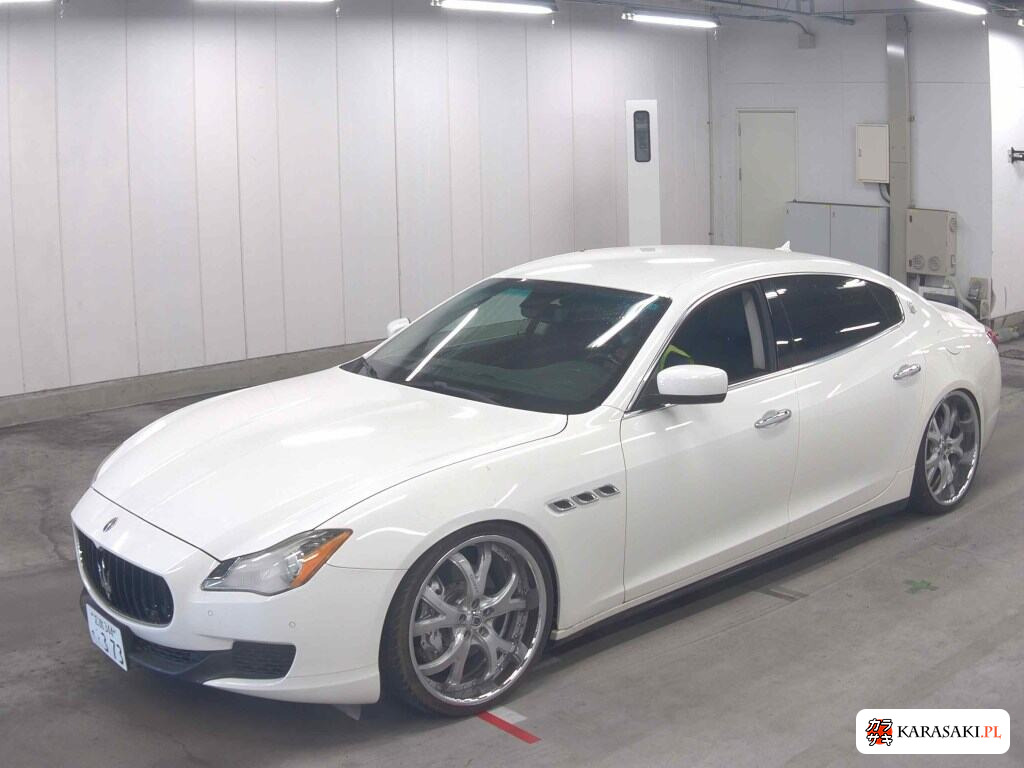 Maserati Quattroporte 2014 z aukcji japońskiej