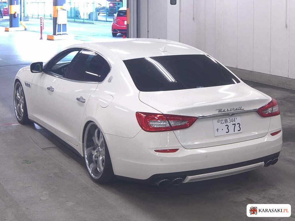 Maserati Quattroporte 2014 z aukcji japońskiej