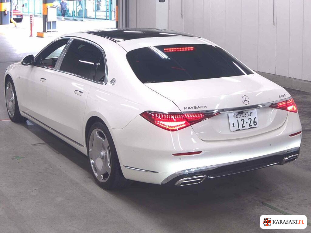 Mercedes-Maybach S-Class 2022 z aukcji japońskiej