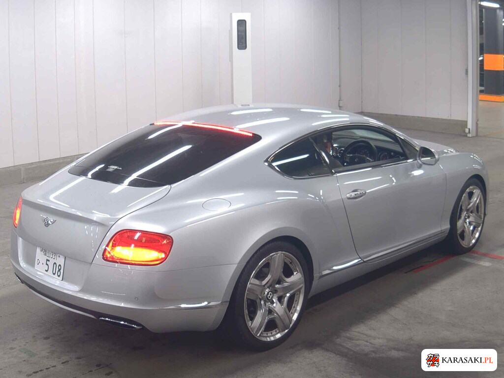 Bentley Continental 2011 z aukcji japońskiej