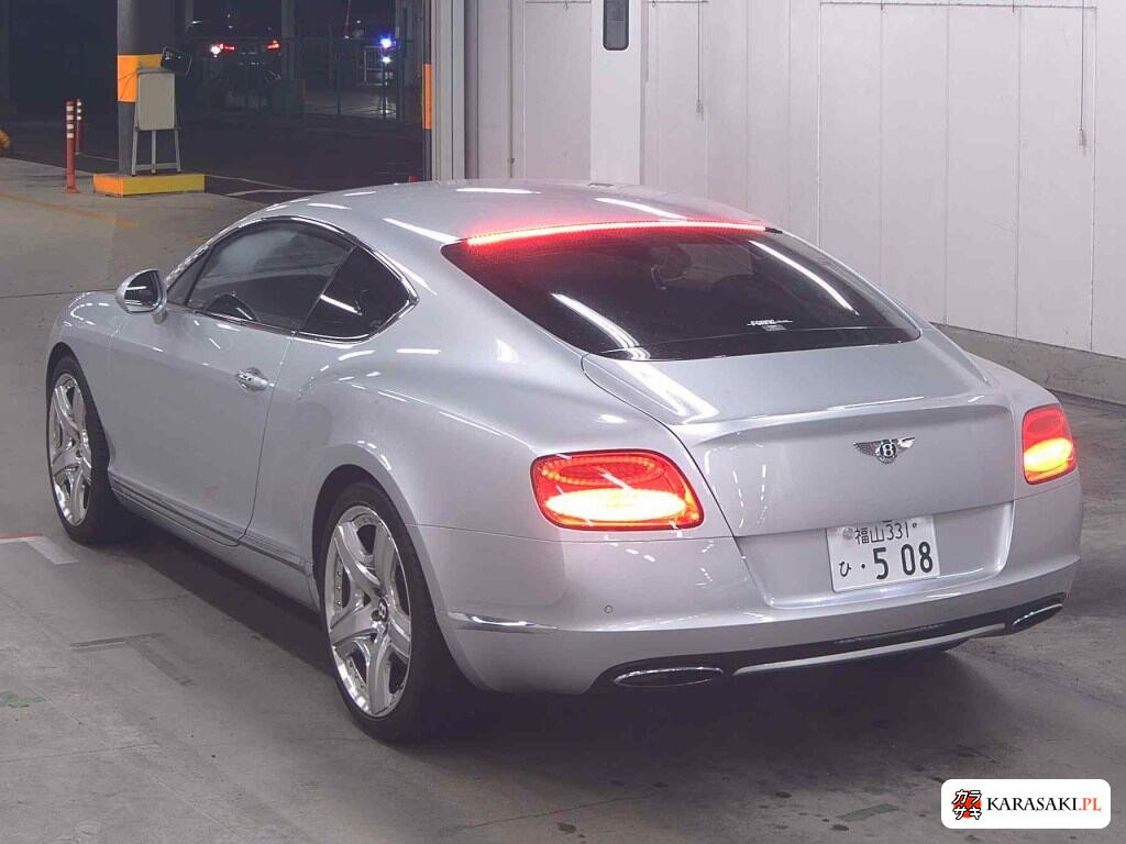 Bentley Continental 2011 z aukcji japońskiej