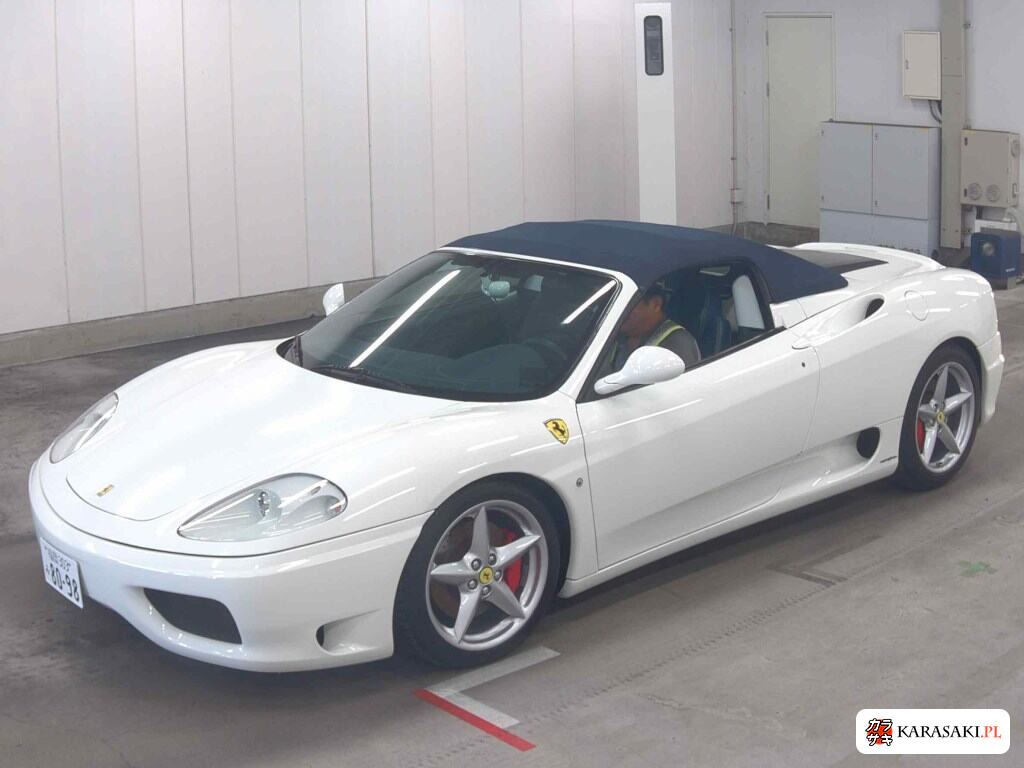 Ferrari 360 2003 z aukcji japońskiej