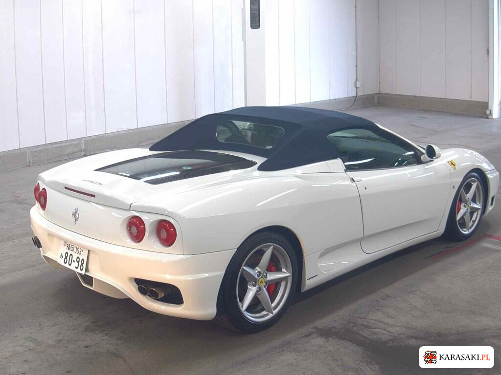 Ferrari 360 2003 z aukcji japońskiej
