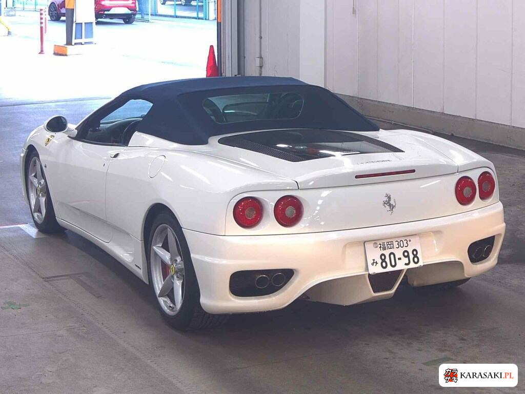 Ferrari 360 2003 z aukcji japońskiej