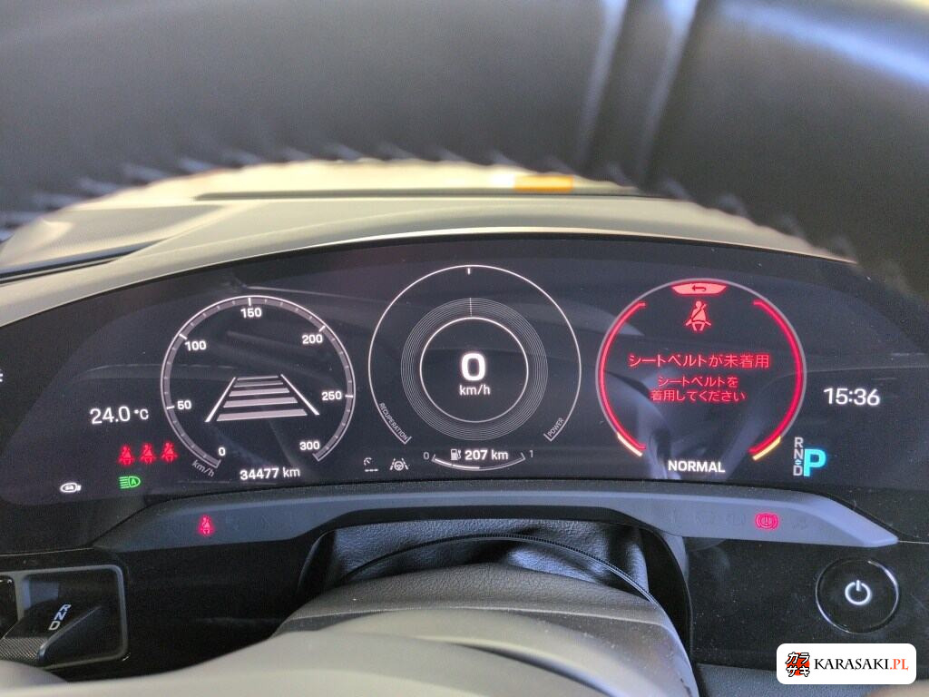Porsche Taycan 2024 z aukcji japońskiej