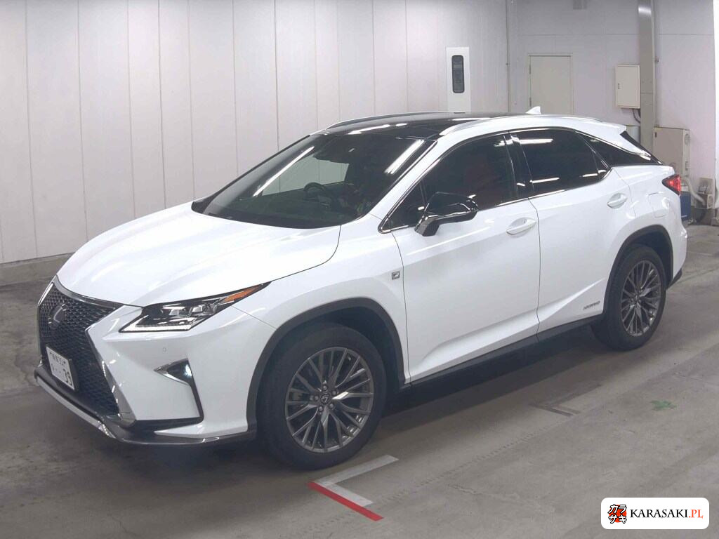 Lexus RX 2018 z aukcji japońskiej