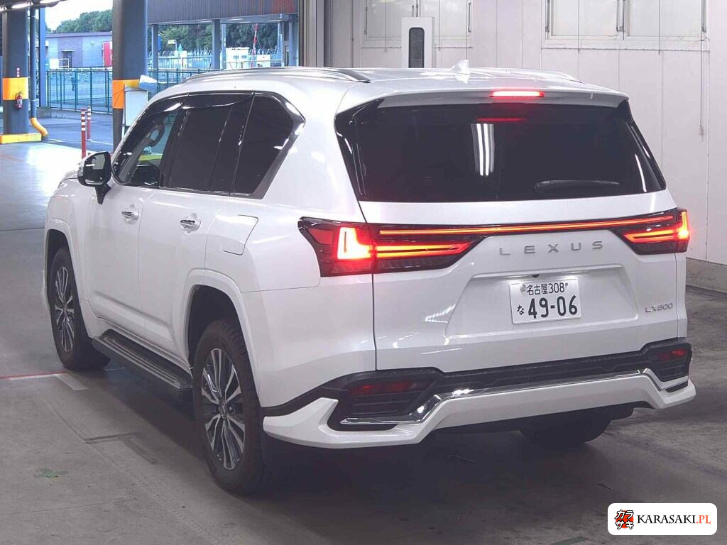 Lexus LX 2023 z aukcji japońskiej