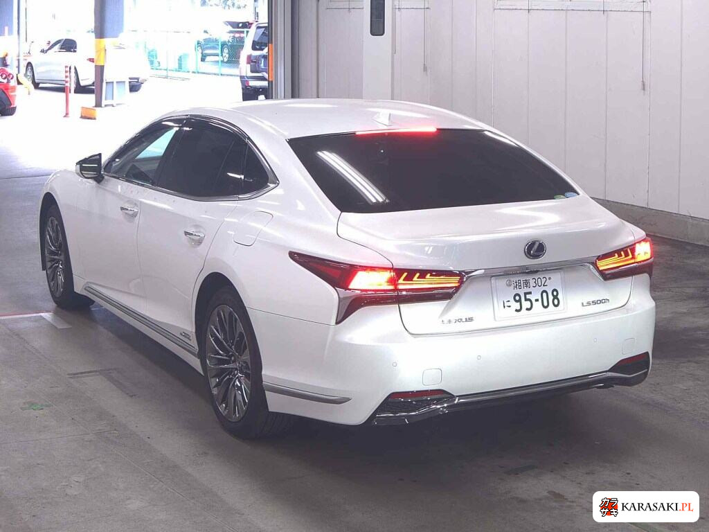 Lexus LS 2018 z aukcji japońskiej