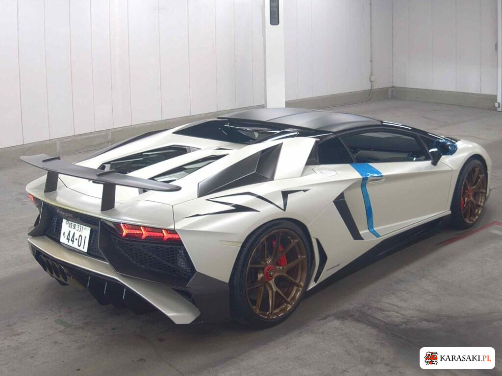Lamborghini Aventador 2021 z aukcji japońskiej