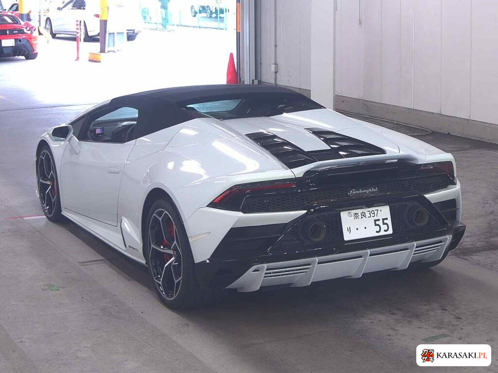 Lamborghini Huracan 2021 z aukcji japońskiej