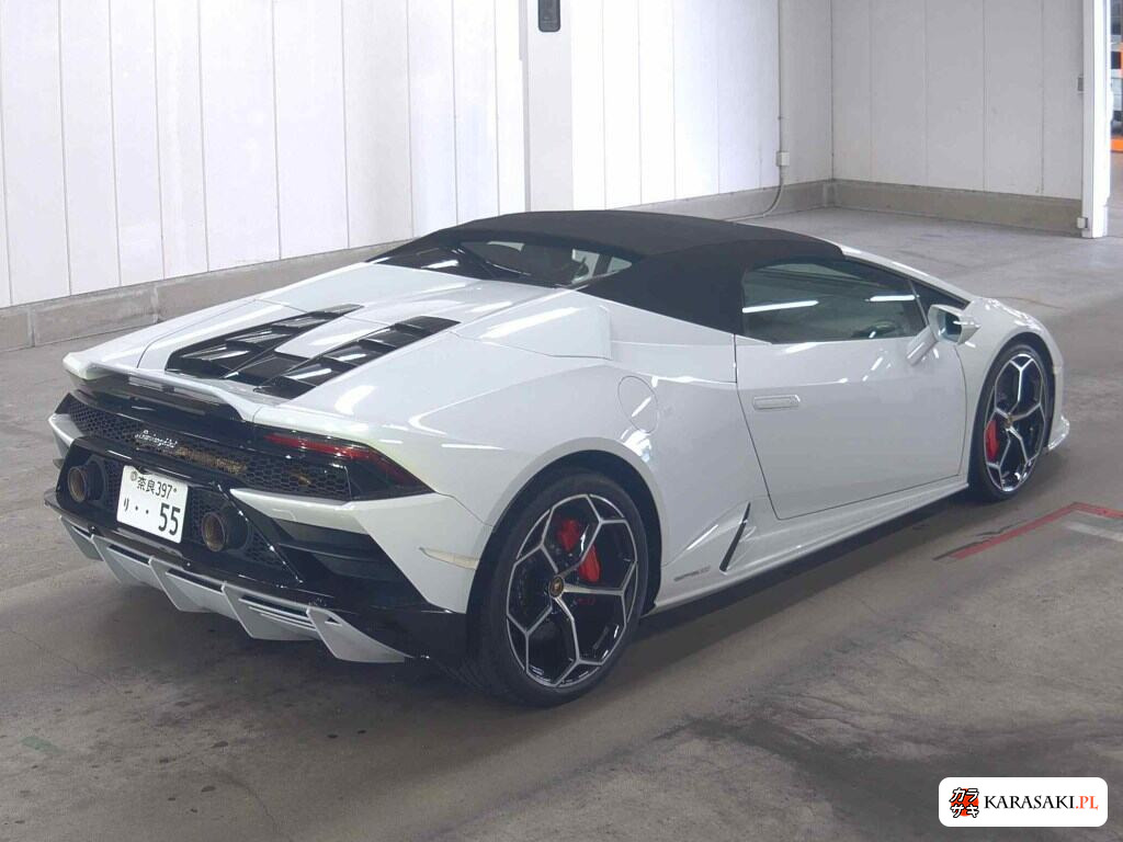 Lamborghini Huracan 2021 z aukcji japońskiej
