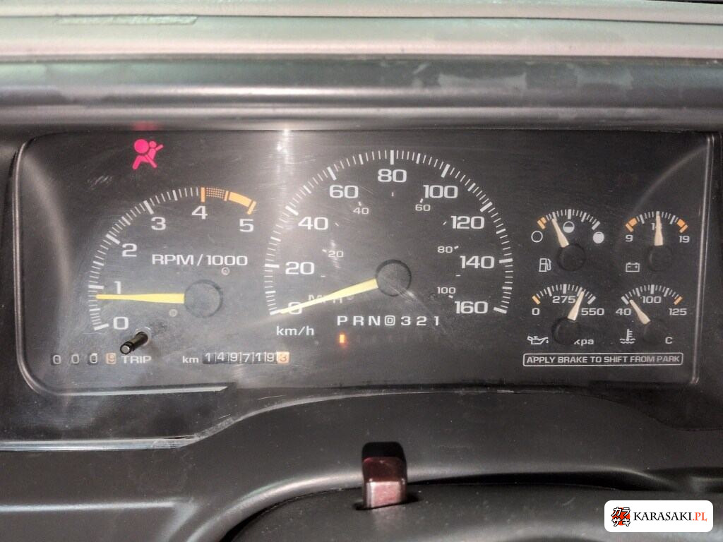 Chevrolet Tahoe 1998 z aukcji japońskiej