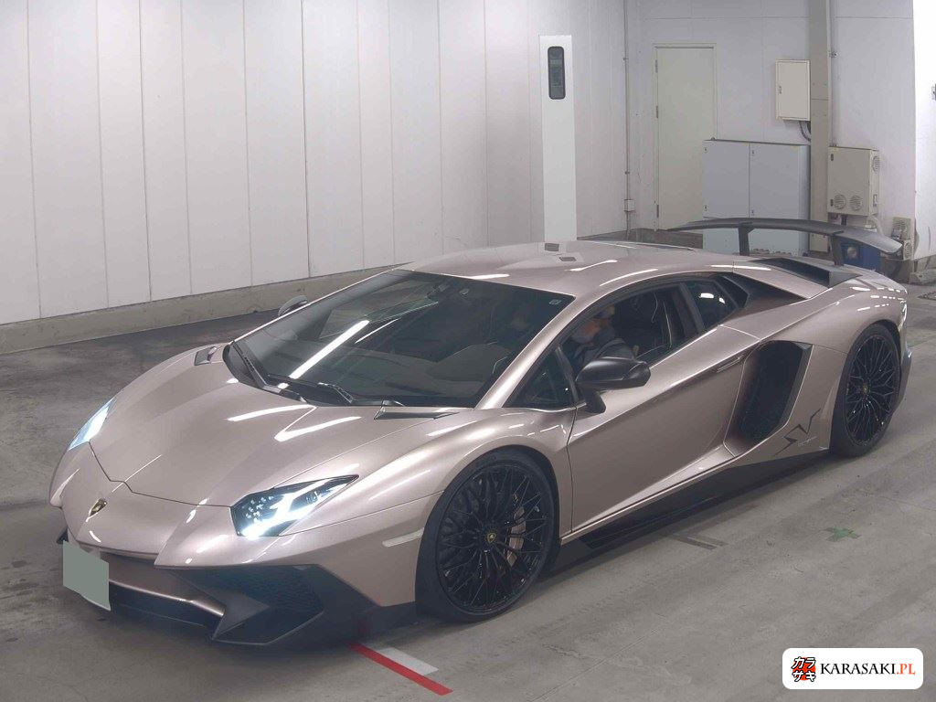 Lamborghini Aventador 2017 z aukcji japońskiej