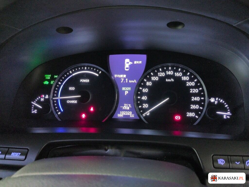 Lexus LS 2012 z aukcji japońskiej