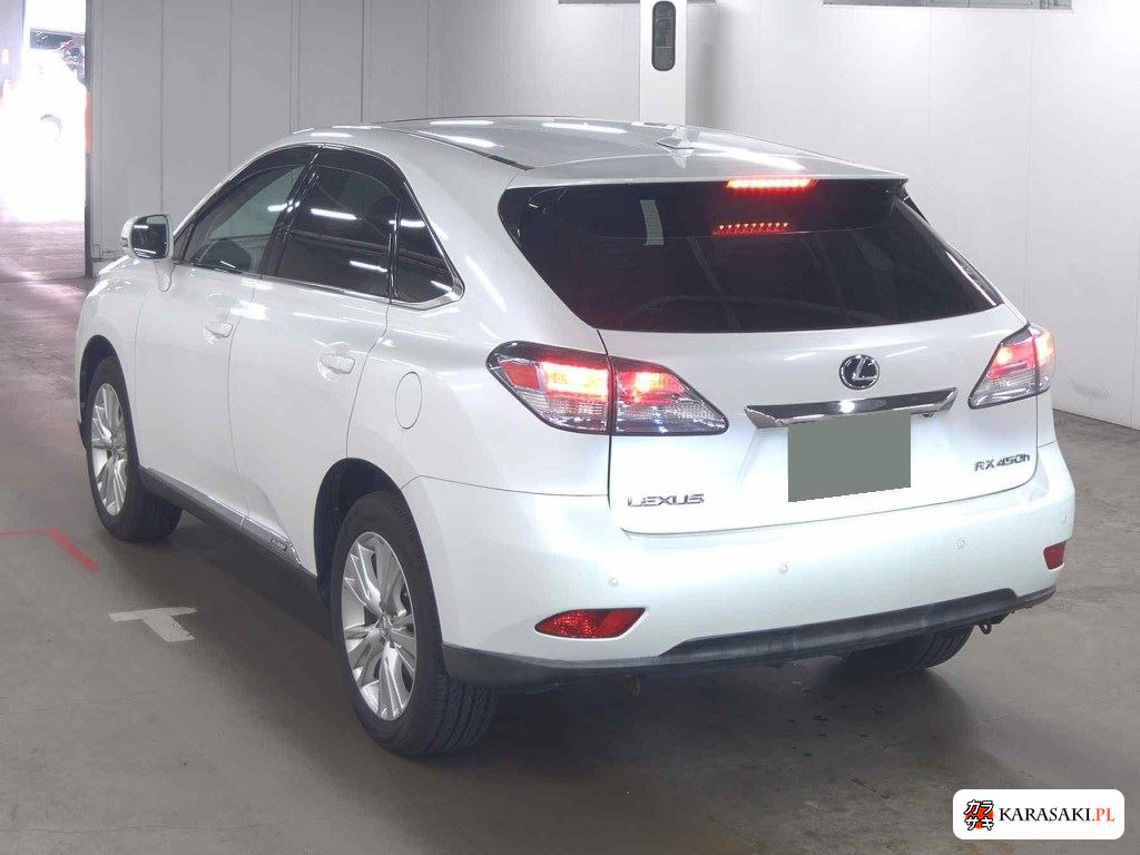 Lexus RX 2009 z aukcji japońskiej