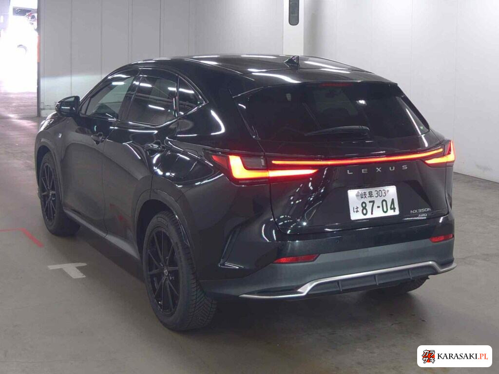 Lexus NX 2022 z aukcji japońskiej