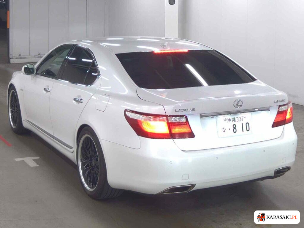 Lexus LS 2008 z aukcji japońskiej