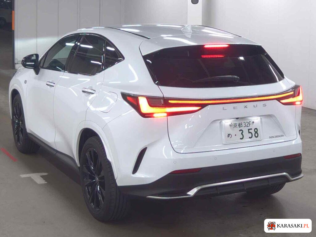 Lexus NX 2023 z aukcji japońskiej