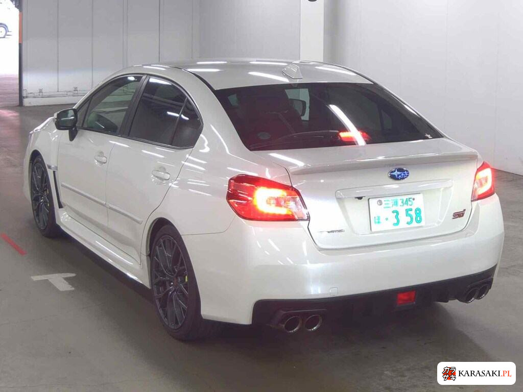 Subaru WRX STI 2018 z aukcji japońskiej