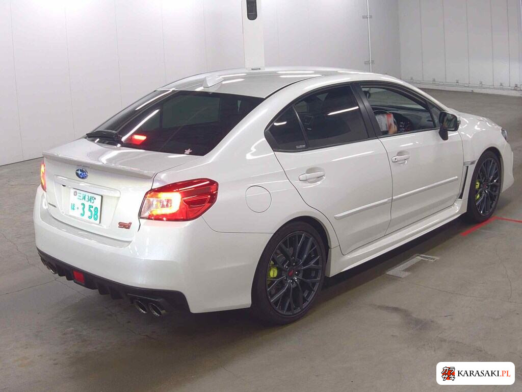 Subaru WRX STI 2018 z aukcji japońskiej