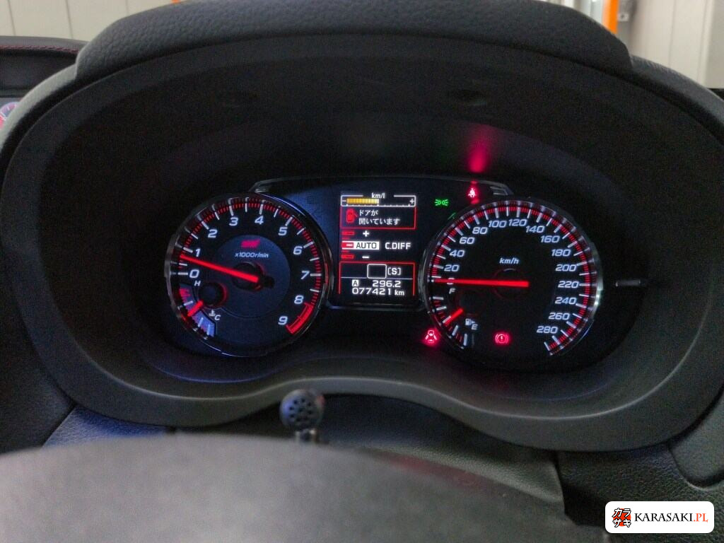 Subaru WRX STI 2018 z aukcji japońskiej