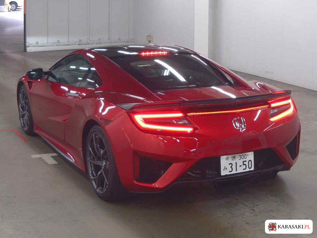Honda NSX 2018 z aukcji japońskiej