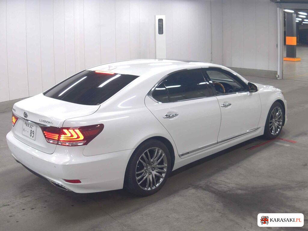 Lexus LS 2012 z aukcji japońskiej