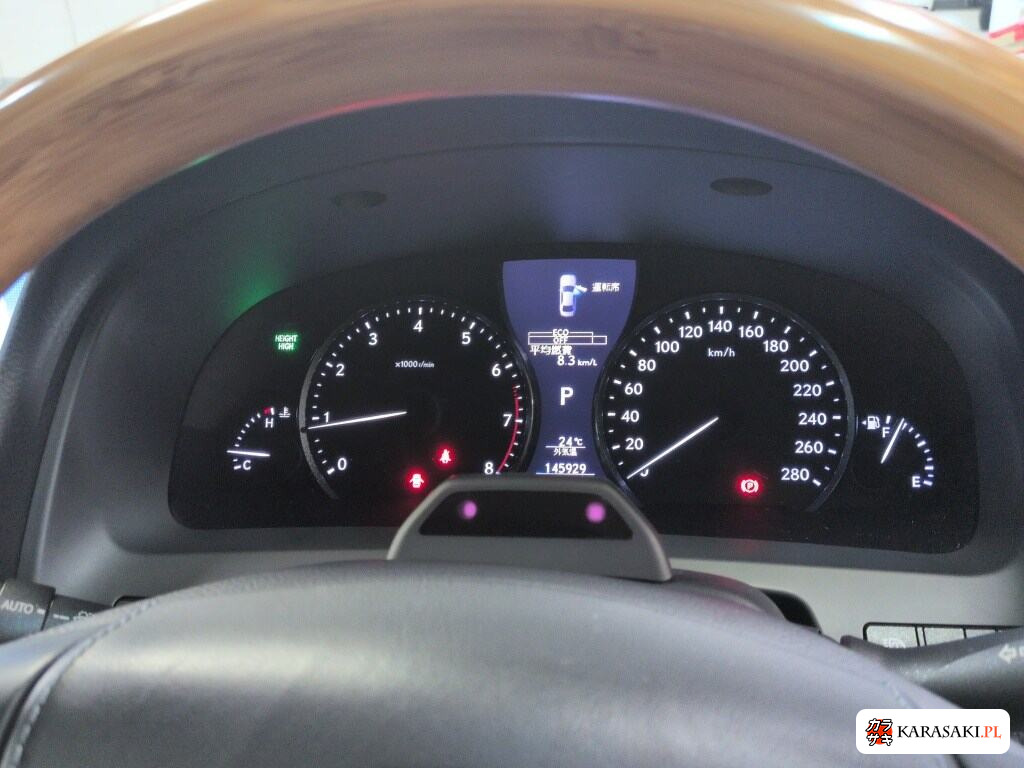 Lexus LS 2014 z aukcji japońskiej
