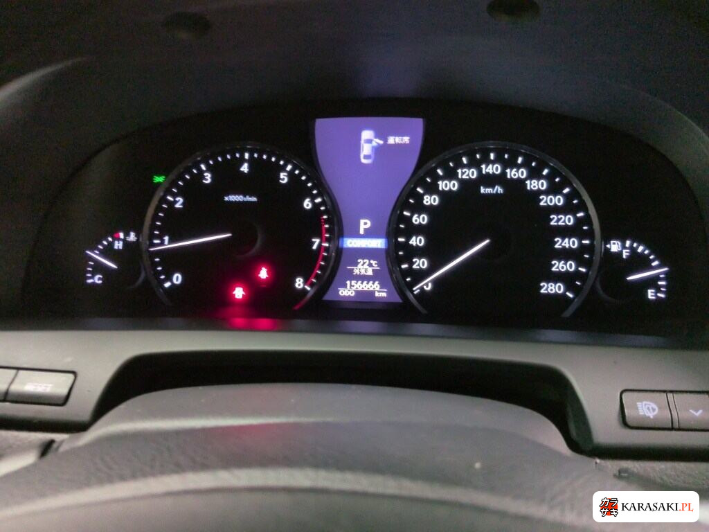 Lexus LS 2013 z aukcji japońskiej