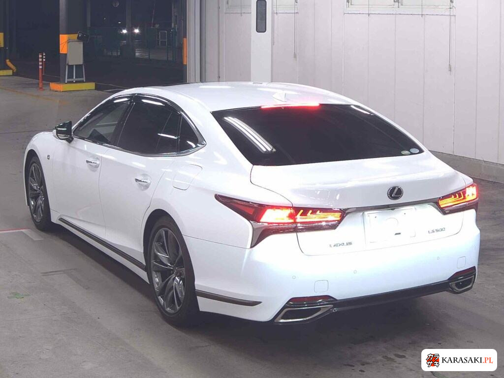 Lexus LS 2019 z aukcji japońskiej