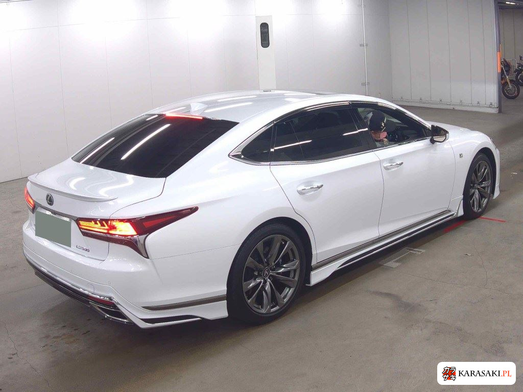 Lexus LS 2018 z aukcji japońskiej