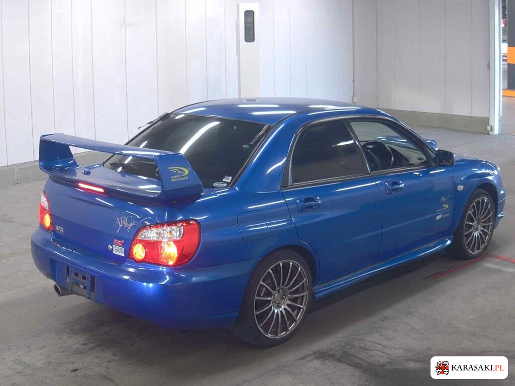 Subaru Impreza 2004 z aukcji japońskiej