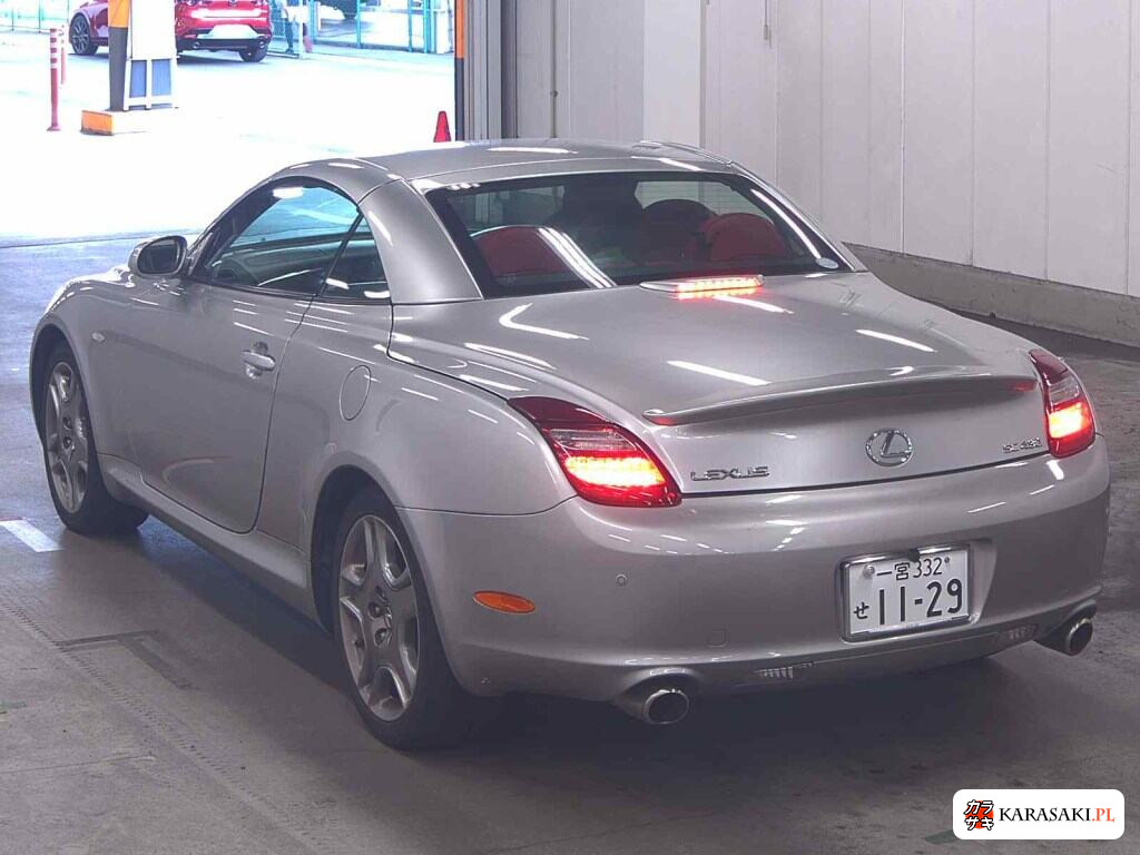 Lexus SC 2007 z aukcji japońskiej