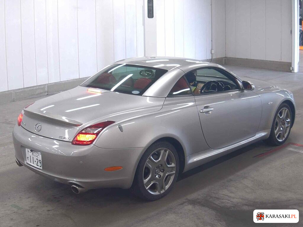 Lexus SC 2007 z aukcji japońskiej
