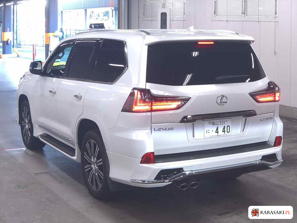 Lexus LX 2018 z aukcji japońskiej