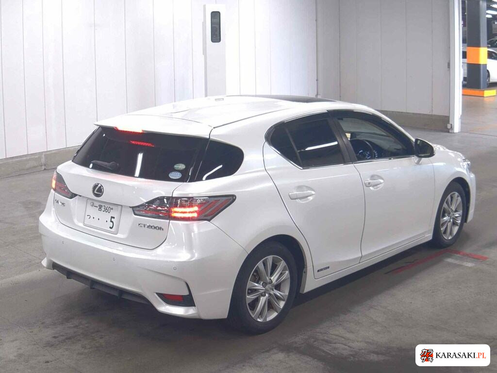 Lexus CT 2015 z aukcji japońskiej
