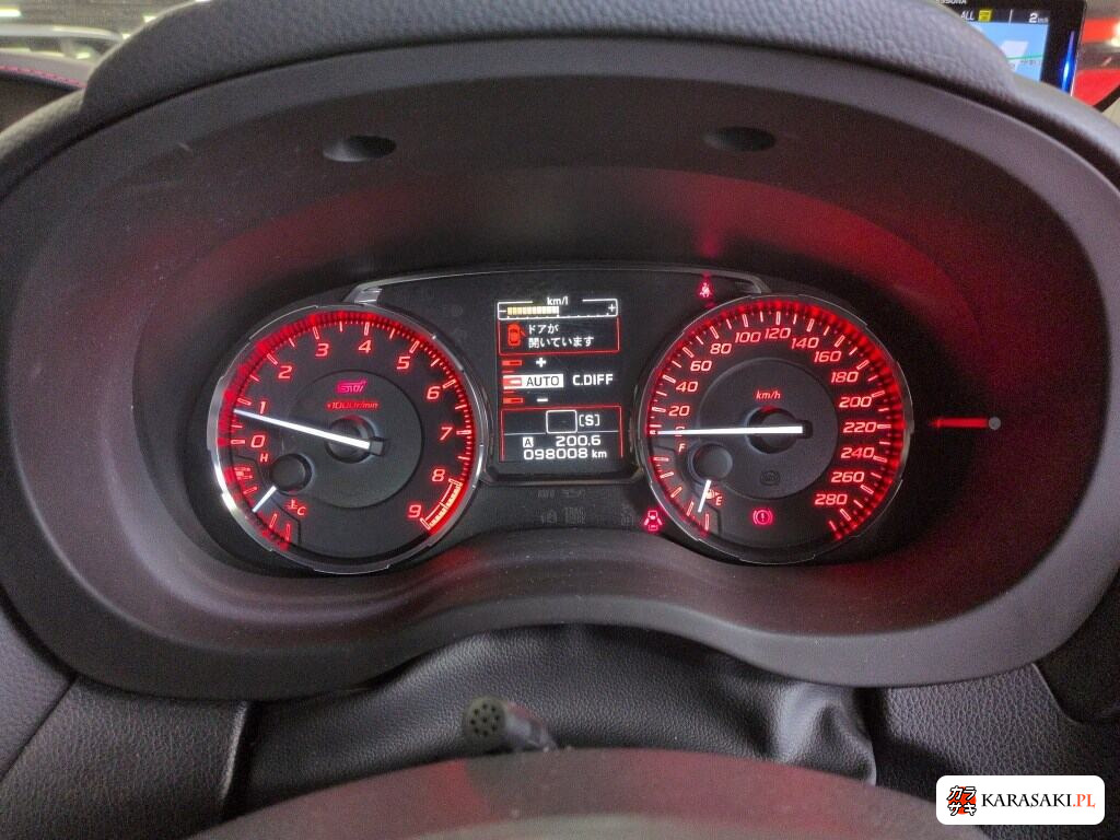Subaru WRX STI 2014 z aukcji japońskiej