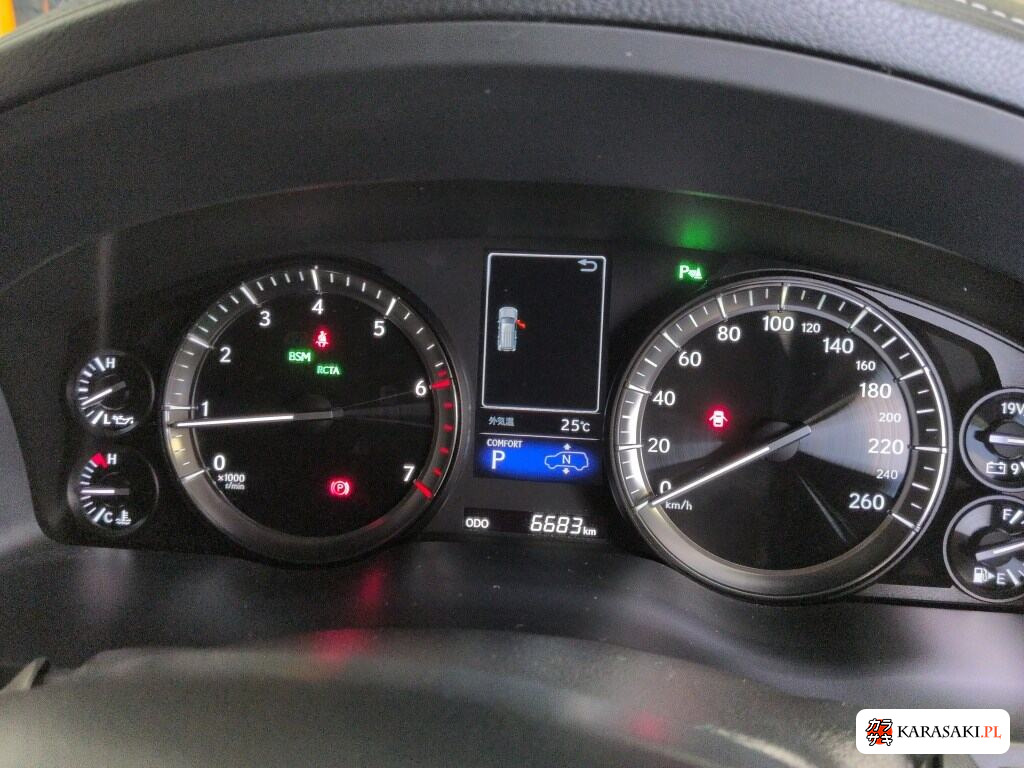 Lexus LX 2018 z aukcji japońskiej