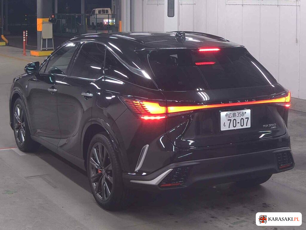 Lexus RX 2025 z aukcji japońskiej