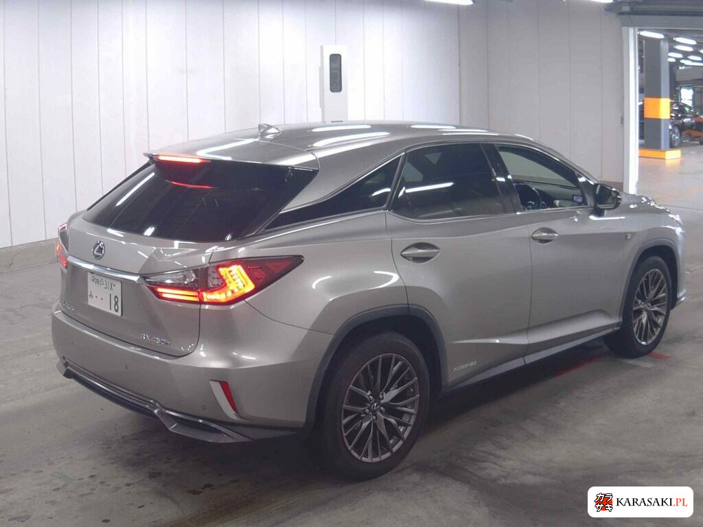 Lexus RX 2018 z aukcji japońskiej
