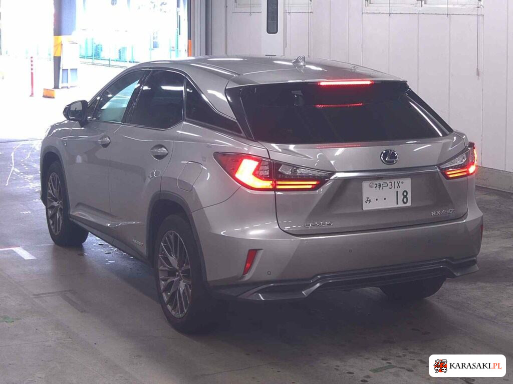 Lexus RX 2018 z aukcji japońskiej