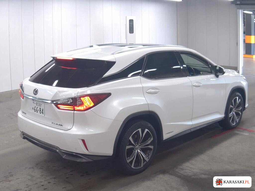 Lexus RX 2017 z aukcji japońskiej