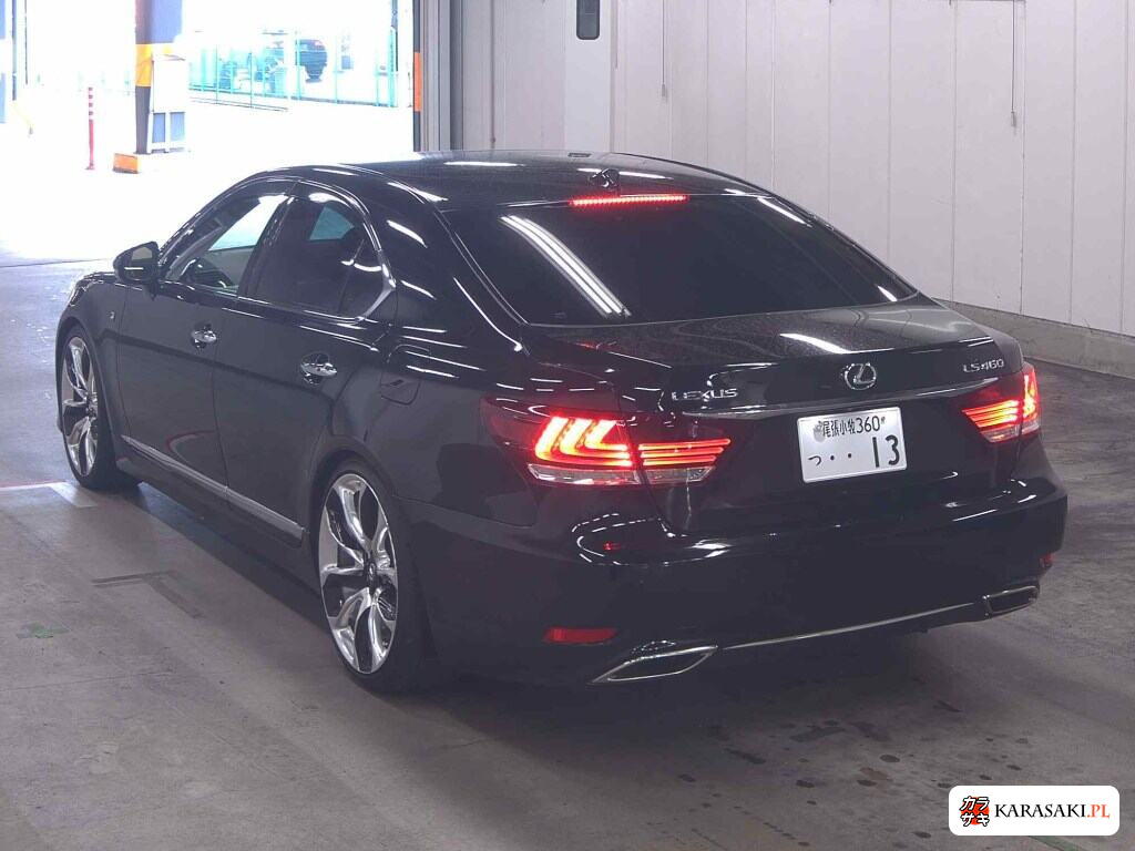 Lexus LS 2014 z aukcji japońskiej
