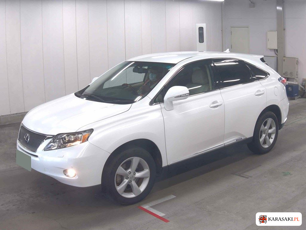 Lexus RX 2012 z aukcji japońskiej